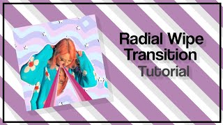 Colorful Radial Wipe TransitionTutorial Alight Motion [upl. by Wolsky]