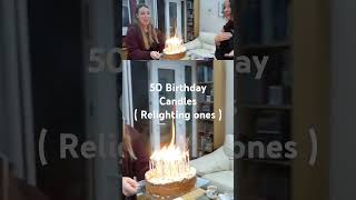 50 Relighting Birthday Candles [upl. by Ettari]