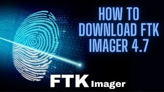 HOW TO DOWNLOAD FTK IMAGER 47 [upl. by Michale]