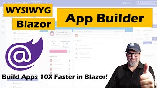 Live Stream  Blazor  WYSIWYG App Builder Preview Create Blazor Apps in Minutes dotnetconf [upl. by Malachy426]