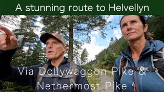 Lake District Walks A Stunning Route To Helvellyn via Dollywaggon Pike amp Nethermost Pike  4K [upl. by Rossi]