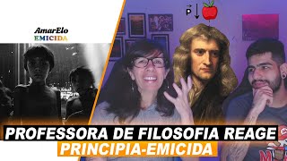 Minha mãe professora de filosofia reage Emicida  Principia [upl. by Cleo256]