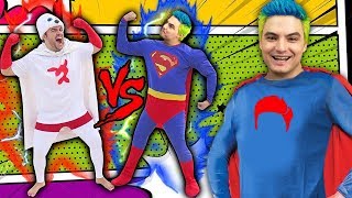 SUPER FOCA VS SUPER HOMEM  LUCCAS NETO É O HERÓI MAIS FORTE 10 [upl. by Ettenhoj]