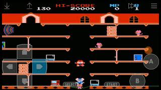 Game Over Mappy NES [upl. by Southworth693]