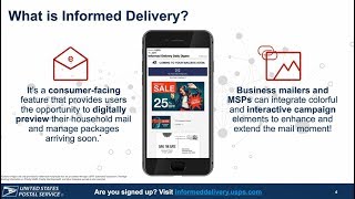 Informed Delivery Interactive Campaigns and 2019 USPS Promotion [upl. by Dyol]