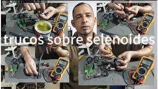 más trucos sobre solenoides de transmisión o cajas ¿cómo repararlos👀¿como activarlos¿cómo lavarlos [upl. by Nesnaj960]