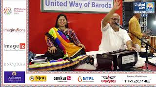 United Way Of Baroda  Garba Mahotsav 2023 By Atul Purohit  Day 1 [upl. by Oralee]