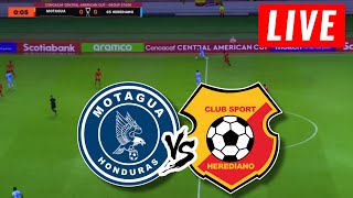 MOTAGUA FC VS HEREDIANO EN VIVO COPA CENTROAMERICANA EN TEGUCIGALPA [upl. by Mei]