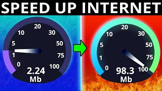 How to Speed Up Any Internet on Laptop or PC Boost Your Internet Speed [upl. by Darlene]