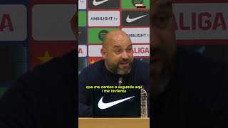 🔥 quotSomos el Espanyol y no podemos salir haciendo el ridículo de aquíquot Manolo González shorts [upl. by Htebazila]