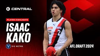 2024 AFL Draft  Isaac Kako Player Highlights [upl. by Cnut]