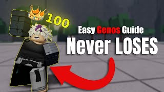 How To Never LOSE In The Strongest Battlegrounds  Genos Guide [upl. by Eppillihp]