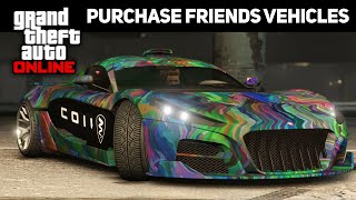 How To Buy Other Players Cars In GTA Online GTA Next Gen [upl. by Tanney]