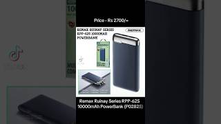 Remax Ruinay Series RPP625 10000mAh PowerBank P02825 [upl. by Goines51]