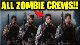 COD ZOMBIES ALL ZOMBIES CREWS Primis Victis Ultimis Call of Duty Black Ops Cold War Zombies [upl. by Kelula]