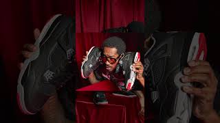 The HYPE of the Jordan Retro 4 BRED Reimagined [upl. by Picco]