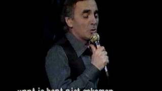 Charles Aznavour  Sur Ma Vie [upl. by Ribble]