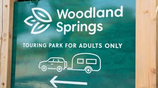 Woodland springs touring park pt1 [upl. by Eisdnil]