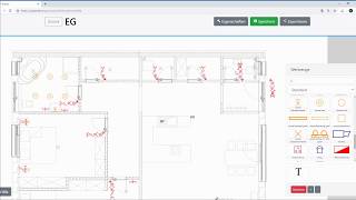 Elektroplanung Tutorial  rcEditor Elektroinstallationsplan für Laien und NichtElektroprofis [upl. by Chimene187]