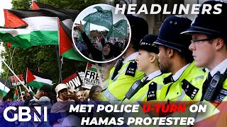 Met Police ‘SHAMED into doing their job’ after officers REFUSE to arrest Hamas glorifying protester [upl. by Airottiv381]