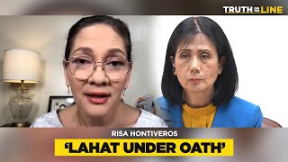 Hontiveros sa pagamin ni Duterte sa death squads Sinabi ‘yan lahat under oath  Truth on the Line [upl. by Ursal]