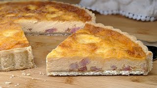 La vraie recette de la quiche lorraine [upl. by Larimer]