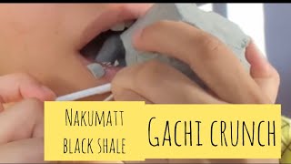 Gray Gachi ASMR  Naku  Black Shale  MACROON dessert asmr gachi mitti nakumatt shalestone [upl. by Calise]