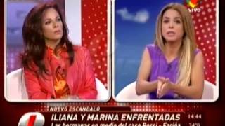 Exitoinacom  Iliana vs Marina en Intrusos [upl. by Hnil]