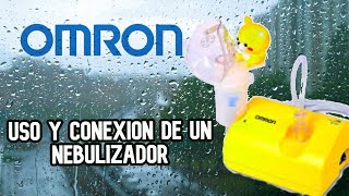 Cómo usar y conectar un nebulizador de compresor [upl. by Yenitsed]