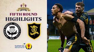 Partick Thistle 23 Livingston AET  Scottish Gas Mens Scottish Cup Fifth Round Highlights [upl. by Edme852]