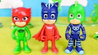 Los PJ Masks intercambian los trajes ⚡🤖 PJ Masks en español [upl. by Koral]