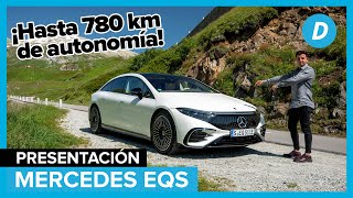 Mercedes EQS 2022 El ELÉCTRICO más AVANZADO del mundo  Prueba  Diariomotor [upl. by Wendell]