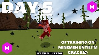 Day FIVE of Training on Minemen Until Im Cracked [upl. by Nolad]