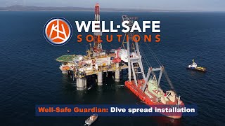 WellSafe Solutions Diver spread installation [upl. by Genisia989]