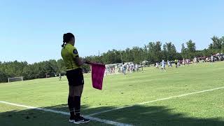 Chase mafong free kick ecnl finals [upl. by Aneri]