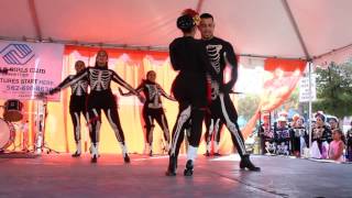 Paso de Oro Dance 11  2015 Whittier Dia de los Muertos [upl. by Eatnoled19]