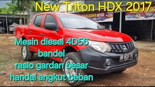 TERJUAL  Triton HDX 2017 kondisi siap blusukan harga menggoda [upl. by Tanney]