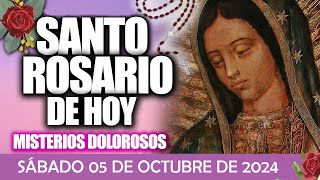 EL SANTO ROSARIO DE HOY SÁBADO 05 DE OCTUBRE DE 2024💖💖MISTERIOS GOZOSOSSanto Rosario de HoyNUEVO [upl. by Iht]