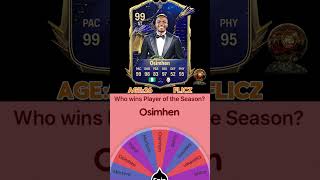 OSIMHEN Career Path at GALATASARAY fifa spinner football soccer [upl. by Elurd800]