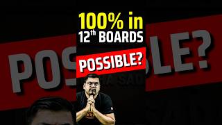 Is 100 Possible in 12th Boards🤔🤔cbse 12thboards boardexam cbse2025 boards jee jee2025 [upl. by Assyla46]