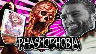 GETTING FREAKY IN PHASMOPHOBIA  Phasmophobia Funny Moments [upl. by Naira]