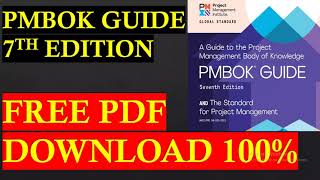 How to download PMBOK GUIDE 7th Edition for FREE 100 [upl. by Asilej89]