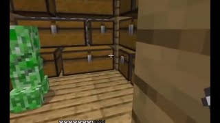 creepers blowing up chests with torches compilation 2024 [upl. by Yniatirb652]