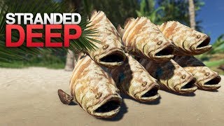 HUNTING GIANT GROUPERS Stranded Deep S4 Episode 16 [upl. by Aihsenak985]