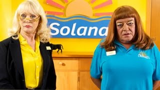 Benidorm Series 9 episode 1 Lesley on reception clip 2 [upl. by Maram981]