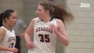 Highlights  Kentwood vs Issaquah  4A girls regionals [upl. by Enilrem117]