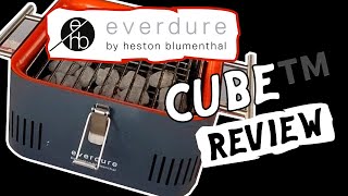 EVERDURE CUBE™ PORTABLE CHARCOAL BBQ REVIEW [upl. by Fran]