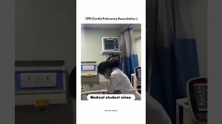 CPR to patient sarkarvlogs01 cpr fortuner mbbs doctor reels brothers medical medicine mbb [upl. by Fedak319]