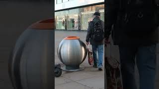 HOMELESS MAN CHECKING GARBAGE CANS IN BERLIN [upl. by Osbourn]