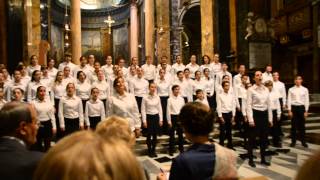 Coro Voci Bianche Concerto Rieti  I will follow him [upl. by Ylas261]